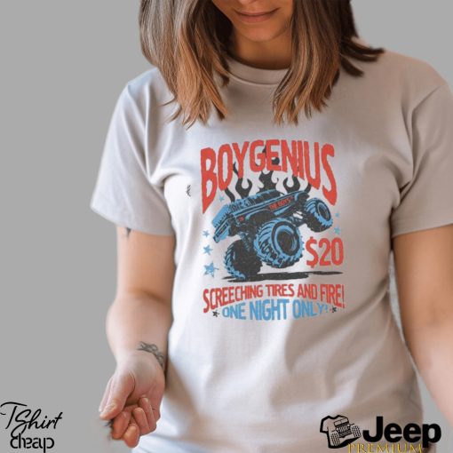 Official boygenius screeching tires and fire one fight only Shirt