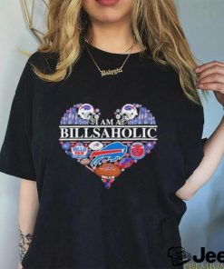 Official buffalo Bills logo heart 2023 shirt