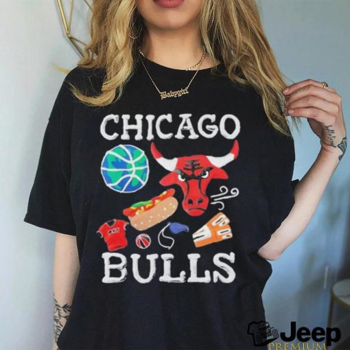 Official chicago Bulls Market Claymation T Shirt