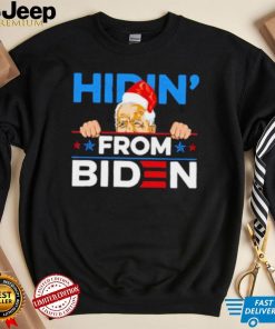 Official christmas Hiden from Biden shirt