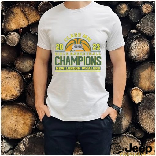 Official class MM 2023 CIAC Girls Basketball Champions New London Whalers shirt