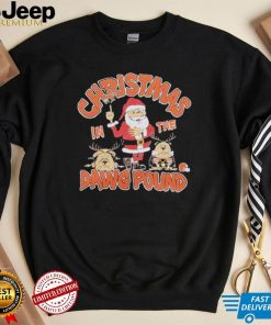 Official cleveland Browns Christmas In The Dawg Pound T Shirt