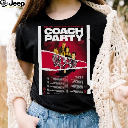 Official coach Party UK _ EU Headline Tour 2023 Poster Shirt