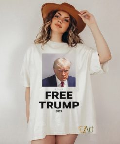 Official darren Grimes Wearing Trump Mugshot Free Trump 2024 T Shirts