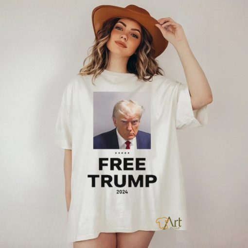 Official darren Grimes Wearing Trump Mugshot Free Trump 2024 T Shirts