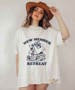 Official deltagammaapparel New Member Retreat Shirt