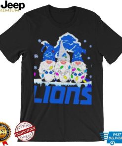 Official detroit Lions Football Gnomes Christmas 2023 shirt