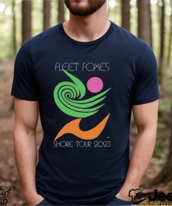 Official fleet foxes shore tour 2023 shirt