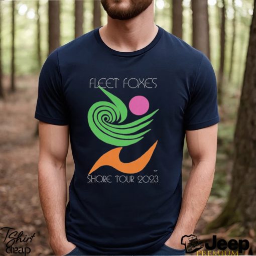 Official fleet foxes shore tour 2023 shirt