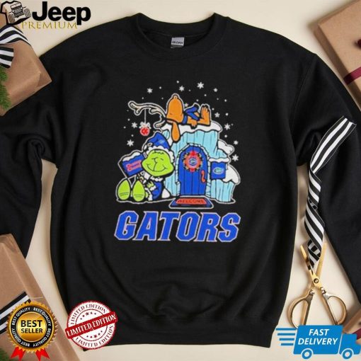 Official florida Gators Grinch Nuts Welcome Christmas T Shirt