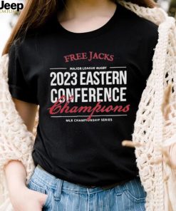 Official free Jacks Major League Rugby 2023 Eastern Conference Champions MLR Navy Shirt