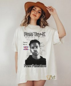 Official free Tay K Free Palestine Shirt