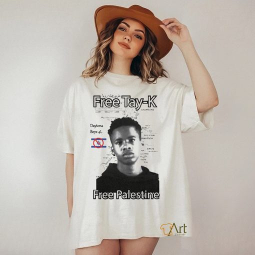 Official free Tay K Free Palestine Shirt