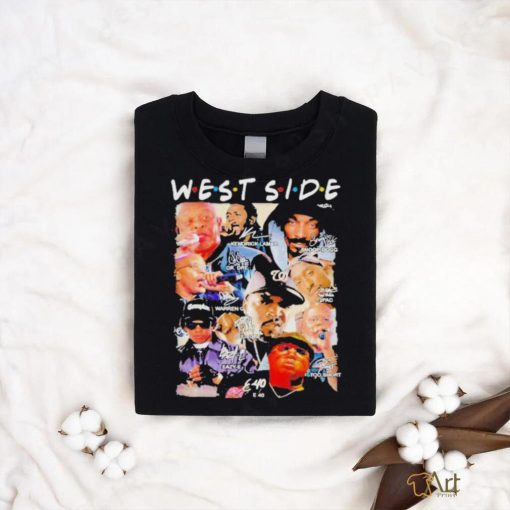 Official friends West Coast Hip Hop West Side T shirt