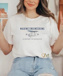 Official gotfunny Merch Marine Engineering Summer Internship 2023 Shirt