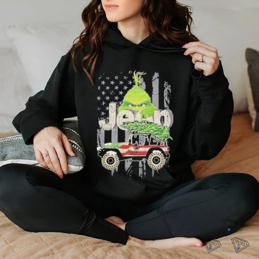 Official grinch Car Jeeps American Christmas Shirt