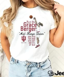 Official indiana Women’s Basketball Limited Grace Berger Thank You shirt