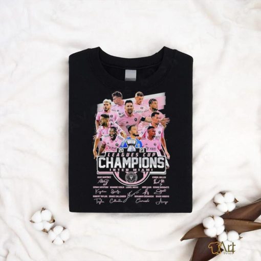 Official inter Miami CF Team 2023 Leagues Cup Champions Shirt