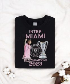 Official inter Miami MLS Leagues Cup Champions 2023 Shirt