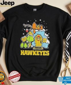 Official iowa Hawkeyes Grinch Nuts Welcome Christmas T Shirt