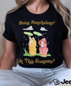 Official jmcgg Being Nonchalant In This Economy Tee Shirt