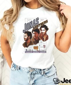 Official jonas Brothers Toronto Ontario Canada T shirt