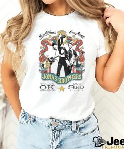 Official jonas brothers tulsa 2023 concert shirt