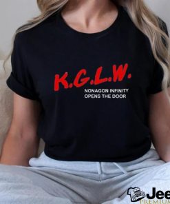 Official just Say No KGLW Nonagon Infinity Opens The Door Shirt