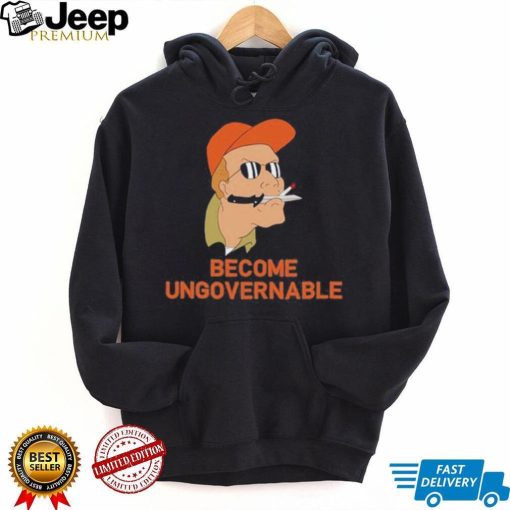 Official king Of The Hill Become Ungovernable Rusty Shackleford Shirt