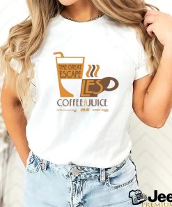 Official larry June Coffee The Great Escape shirt
