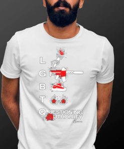 Official lgbtq Questioning Authority Tee Shirt