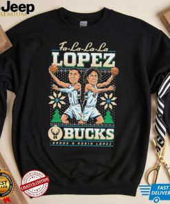 Official lopez Brothers Brook And Robin Lopez Milwaukee Bucks Shirt