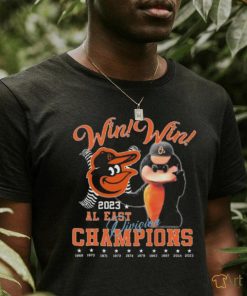 Official mLB Baltimore Orioles Win Win 2023 AL East Division Champions Shirt