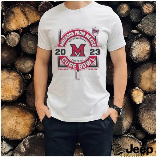 Official miami Redhawks Avocados From Mexico Cure Bowl 2023 Shirt