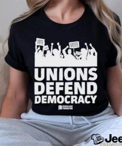 Official michigan Afl Cio Unions Defend Democracy Shirt