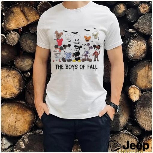 Official mickey Mouse Walt Disney The Boys Of Fall Halloween T Shirt