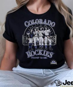 Official mlb Colorado rockies dressed to kill shirt