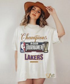 Official nBA In Season Tournament Los Angeles Lakers Champions 2023 Shirt