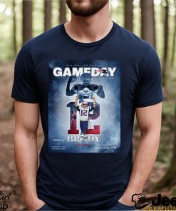 Official new England Patriots Gameday Patriots Brady Sept 10 2023 shirt