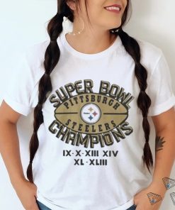 Official nfl Steelers 6 Time Super Bowl Champions 1970 Shirt