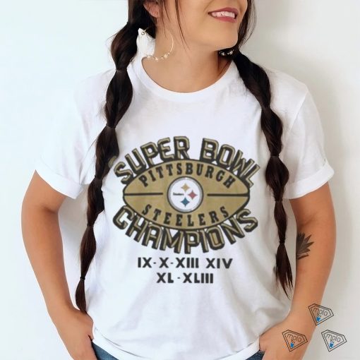 Official nfl Steelers 6 Time Super Bowl Champions 1970 Shirt