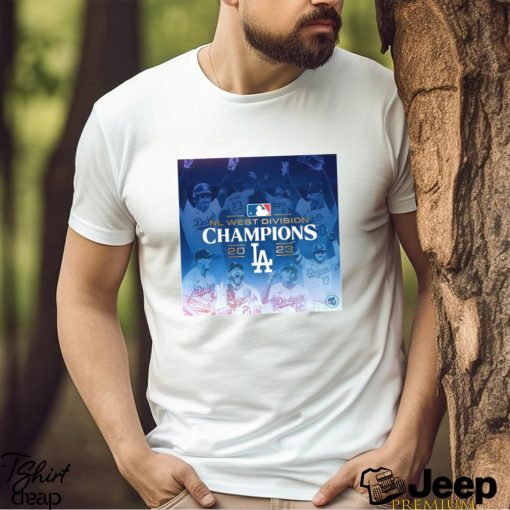 Official nl west division champions la dodgers 2023 shirt