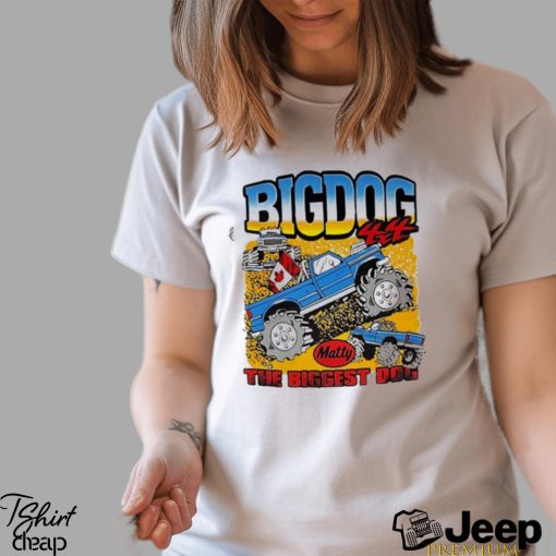 Official official Big Dog 4×4 The Biggest Dog Shirt