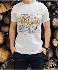 Official official Texas Longhorns 2024 Allstate Sugar Bowl Retro Shirt