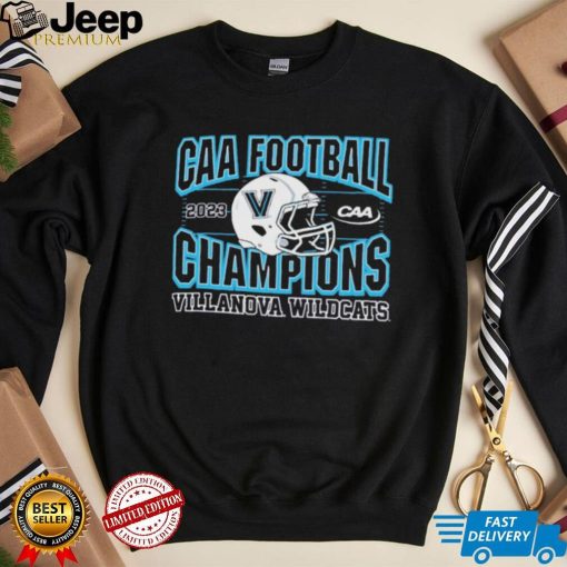 Official official Villanova Wildcats 2023 CAA Football Champions Shirt