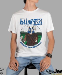 Official official official Blink 182 September 1, 2023 OVO Hydro Glasgow, UK Tour shirt