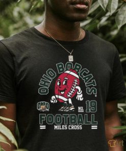 Official ohio football miles cross 2023 shirt