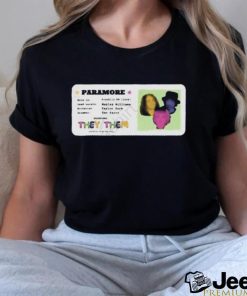 Official paramore Pronouns Is They Them Shirt