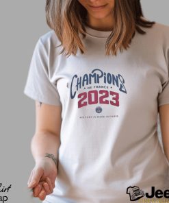 Official paris Saint Germain Champions 2023 T Shirt