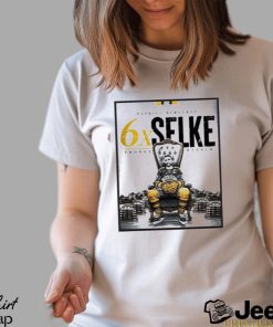 Official patrice Bergeron Boston Bruins Sixth Selke Trophy NHL Winner Shirt